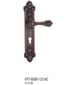 门业图片-HTT-8595-123AC 红古铜锌合金门锁图片